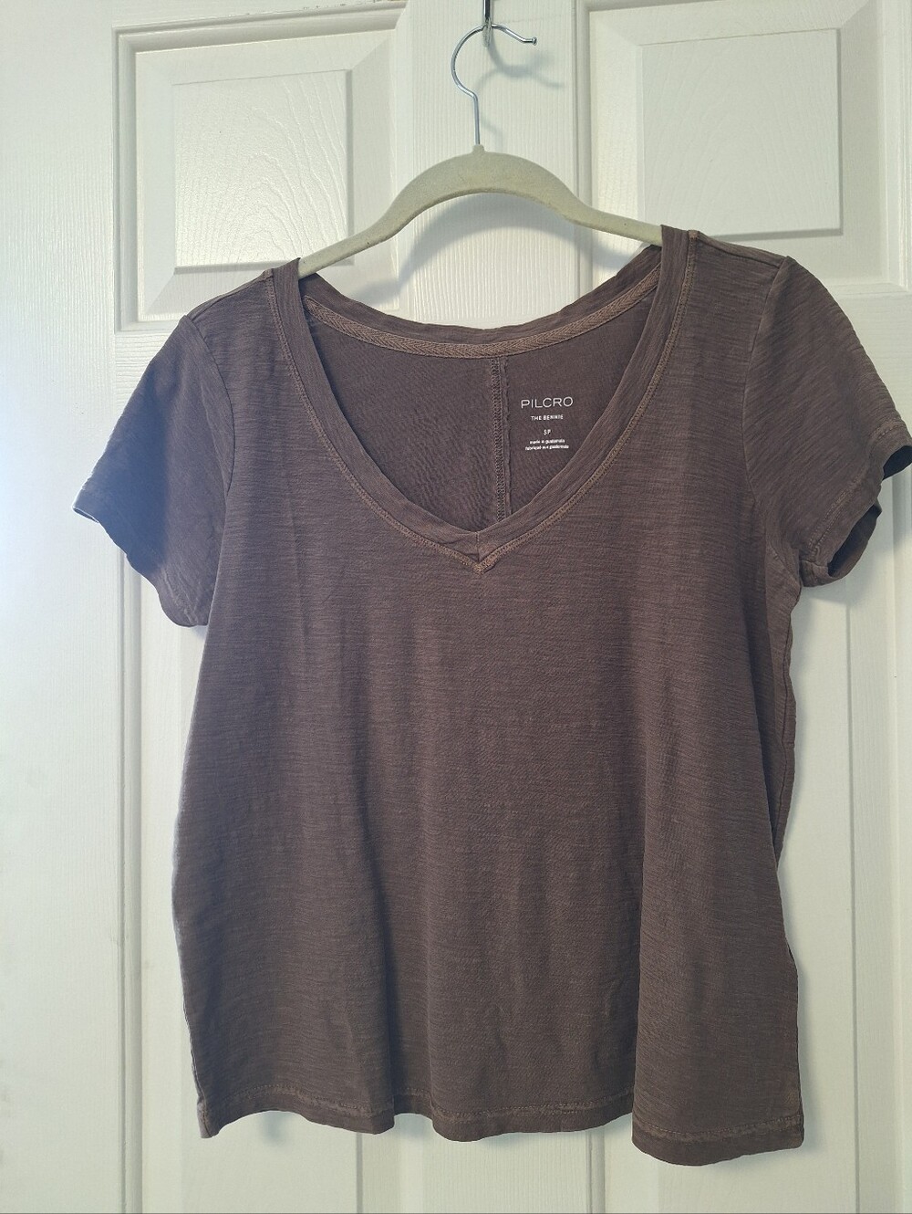 PILCRO The Bennie Brown Tee Size SP